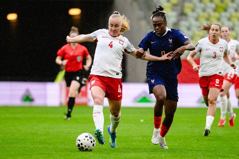 Football. Women's World Cup Qualifiers. Poland - France. 05.06.2026