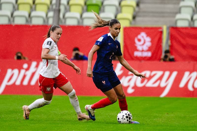 Football. Women's World Cup Qualifiers. Poland - France. 05.06.2026