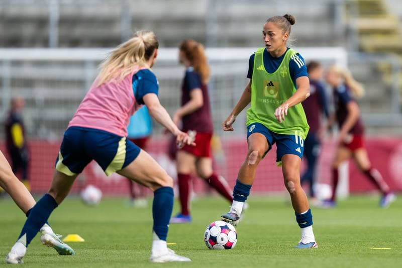 Football. Women's World Cup Qualifiers. Denmark - Sweden. 05.06.2026