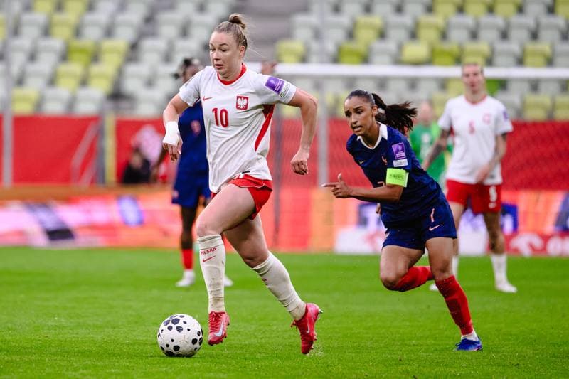 Football. Women's World Cup Qualifiers. Poland - France. 05.06.2026