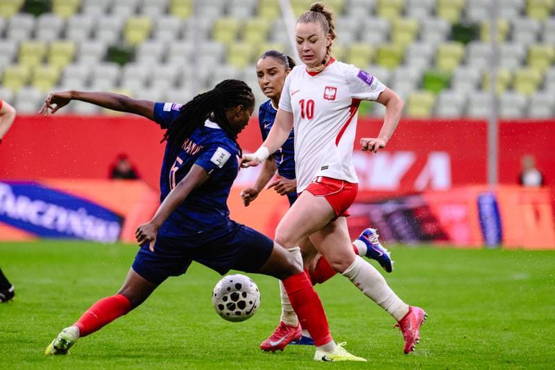 Football. Women's World Cup Qualifiers. Poland - France. 05.06.2026