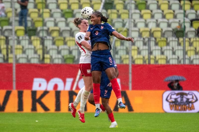 Football. Women's World Cup Qualifiers. Poland - France. 05.06.2026