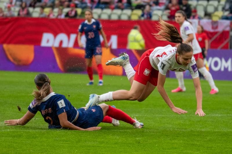 Football. Women's World Cup Qualifiers. Poland - France. 05.06.2026