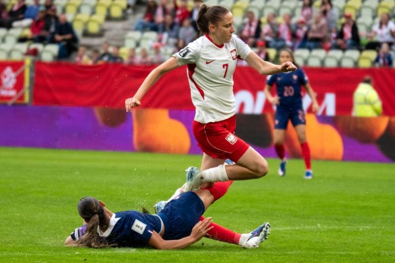 Football. Women's World Cup Qualifiers. Poland - France. 05.06.2026