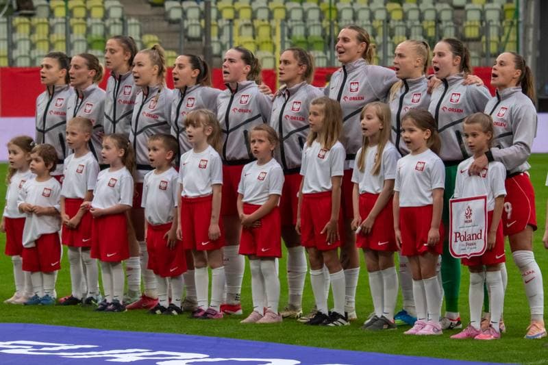 Football. Women's World Cup Qualifiers. Poland - France. 05.06.2026