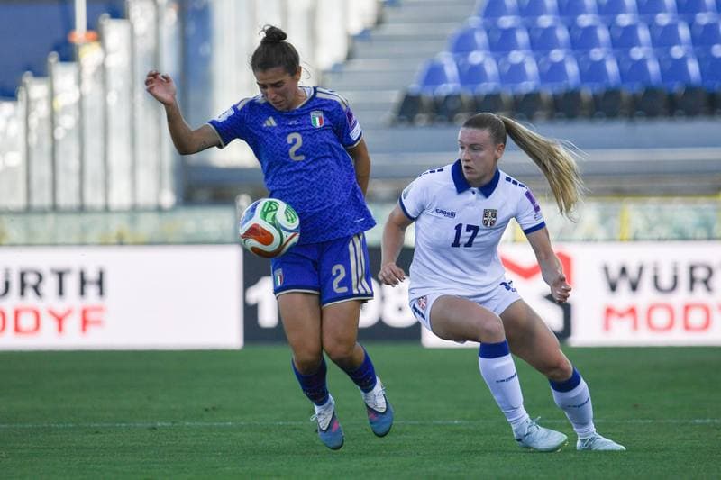 Football. Women's World Cup Qualifiers. Italy - Serbia. 05.06.2026