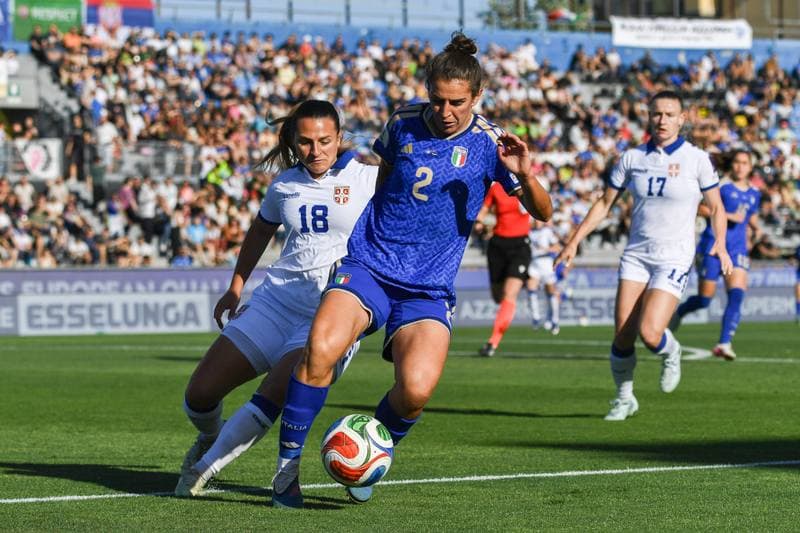 Football. Women's World Cup Qualifiers. Italy - Serbia. 05.06.2026