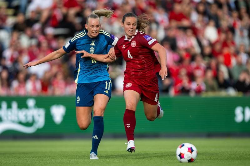 Football. Women's World Cup Qualifiers. Denmark - Sweden. 05.06.2026