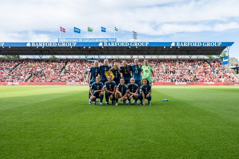 Football. Women's World Cup Qualifiers. Denmark - Sweden. 05.06.2026