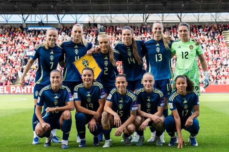 Football. Women's World Cup Qualifiers. Denmark - Sweden. 05.06.2026