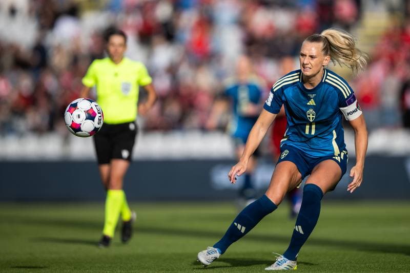 Football. Women's World Cup Qualifiers. Denmark - Sweden. 05.06.2026