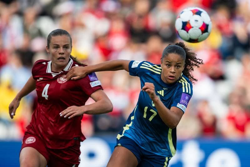 Football. Women's World Cup Qualifiers. Denmark - Sweden. 05.06.2026