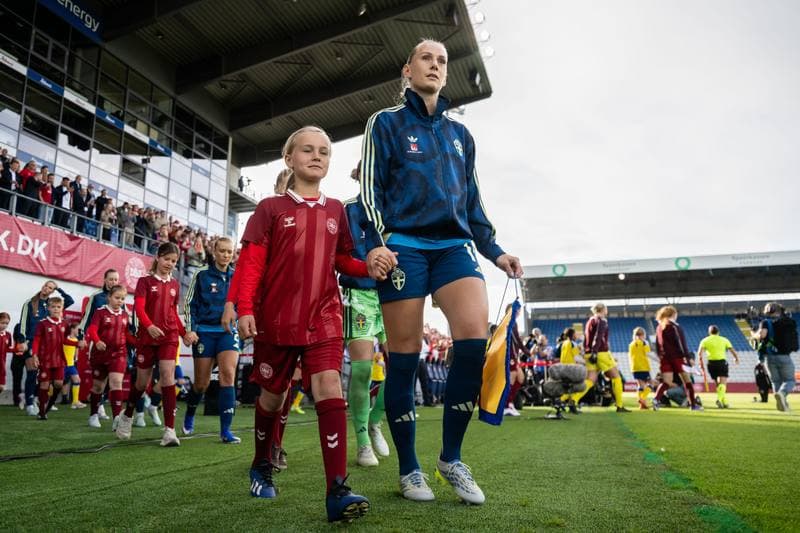 Football. Women's World Cup Qualifiers. Denmark - Sweden. 05.06.2026