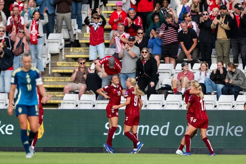 Football. Women's World Cup Qualifiers. Denmark - Sweden. 05.06.2026