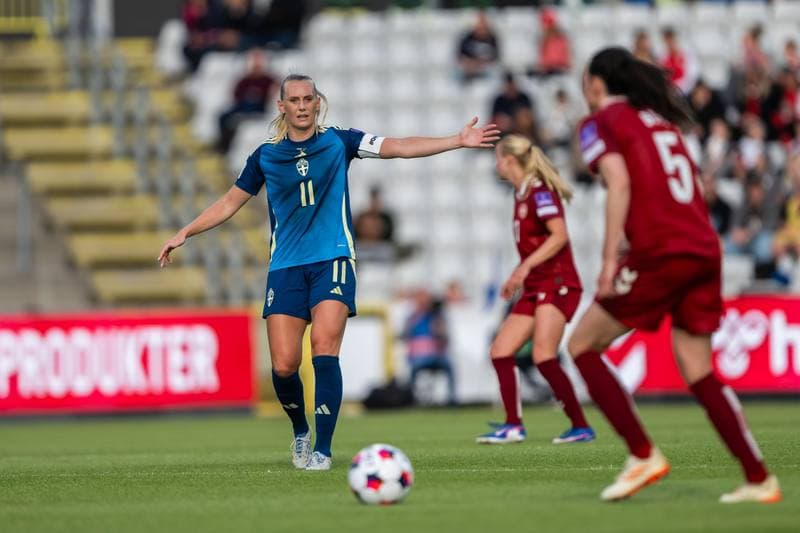 Football. Women's World Cup Qualifiers. Denmark - Sweden. 05.06.2026