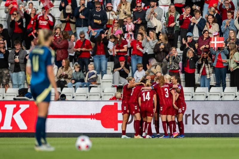 Football. Women's World Cup Qualifiers. Denmark - Sweden. 05.06.2026