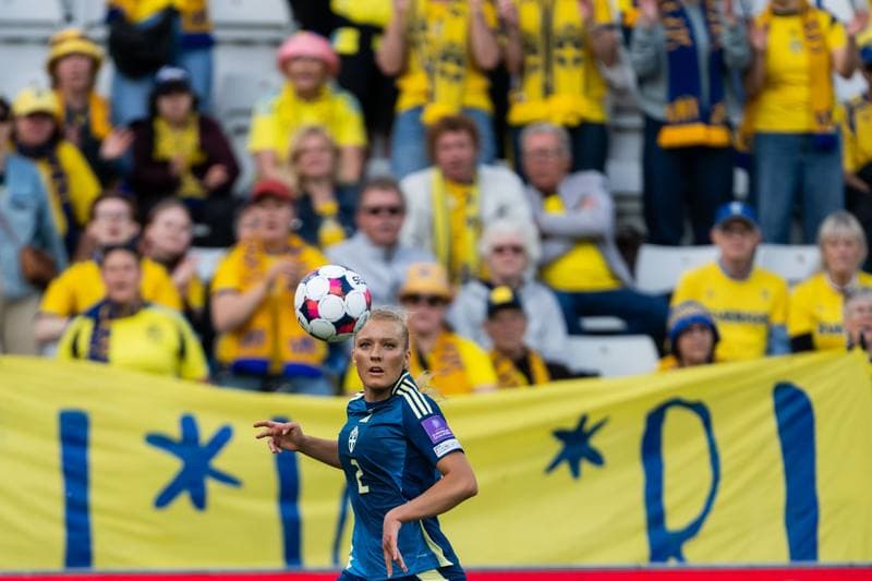 Football. Women's World Cup Qualifiers. Denmark - Sweden. 05.06.2026