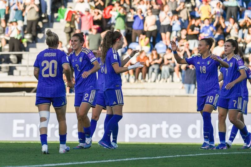 Football. Women's World Cup Qualifiers. Italy - Serbia. 05.06.2026