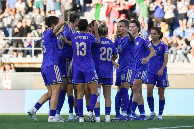 Football. Women's World Cup Qualifiers. Italy - Serbia. 05.06.2026