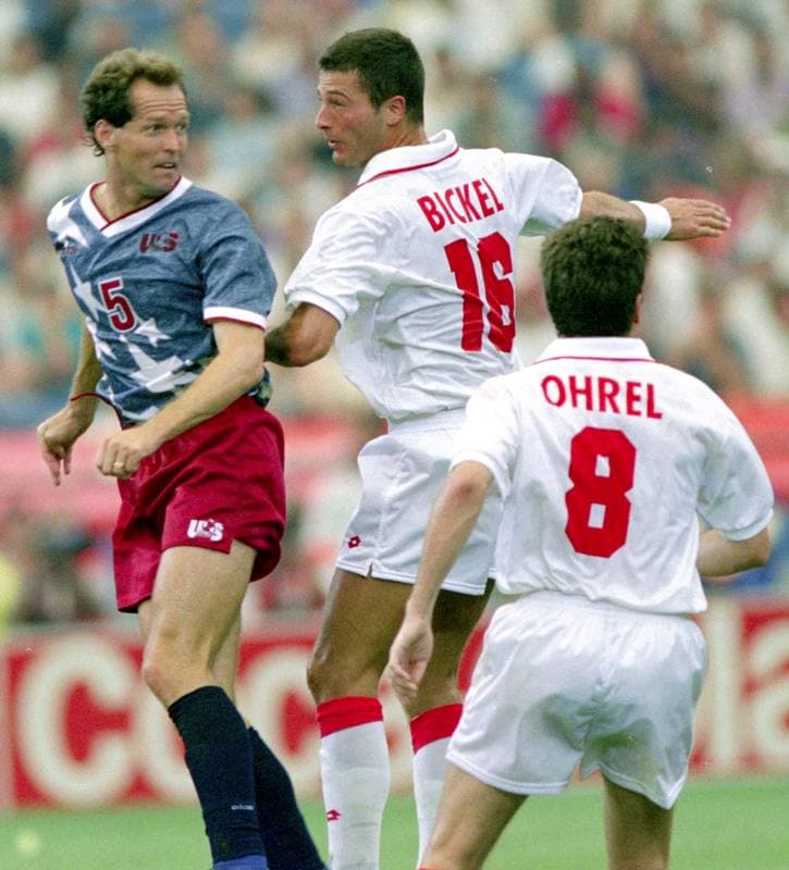 Football. FIFA World Cup. USA - Switzerland. 18.06.1994