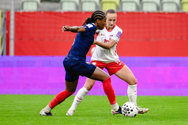 Football. Women's World Cup Qualifiers. Poland - France. 05.06.2026