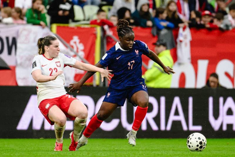 Football. Women's World Cup Qualifiers. Poland - France. 05.06.2026