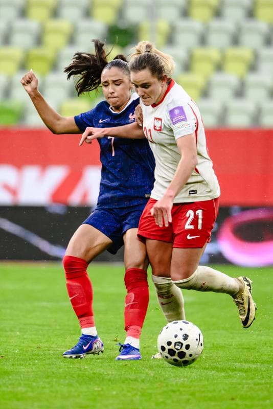Football. Women's World Cup Qualifiers. Poland - France. 05.06.2026
