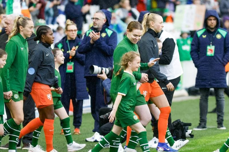 Football. Women's World Cup Qualifiers. Ireland - Netherlands. 05.06.2026