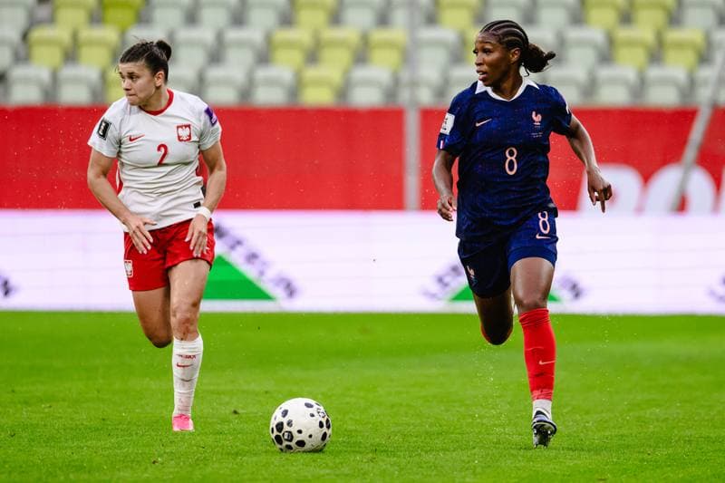 Football. Women's World Cup Qualifiers. Poland - France. 05.06.2026
