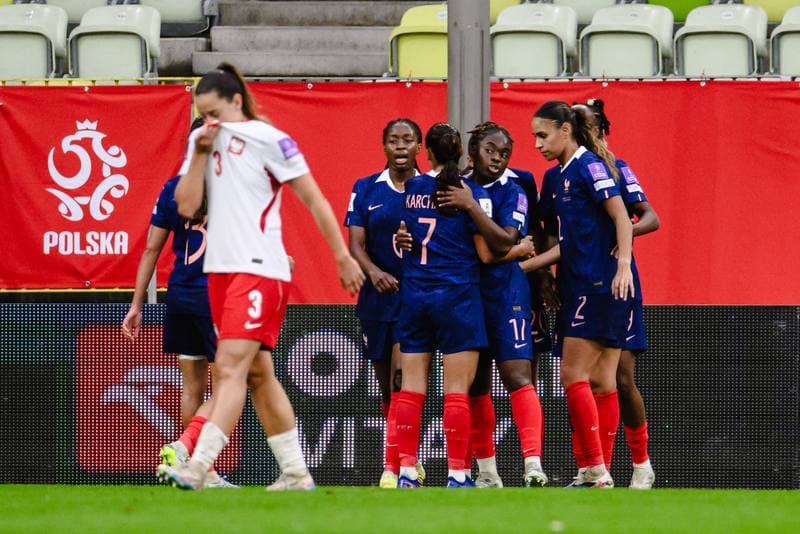 Football. Women's World Cup Qualifiers. Poland - France. 05.06.2026