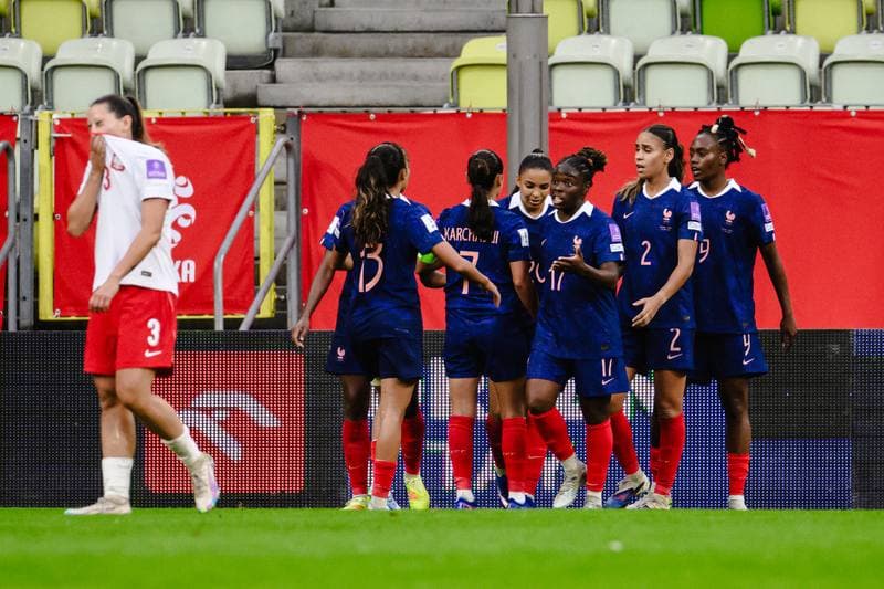 Football. Women's World Cup Qualifiers. Poland - France. 05.06.2026