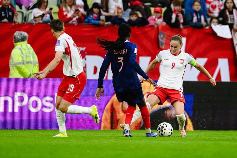 Football. Women's World Cup Qualifiers. Poland - France. 05.06.2026