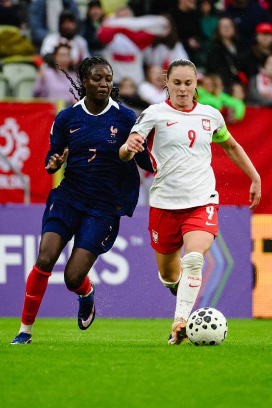 Football. Women's World Cup Qualifiers. Poland - France. 05.06.2026