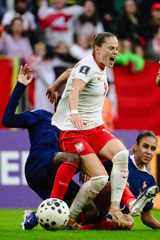 Football. Women's World Cup Qualifiers. Poland - France. 05.06.2026