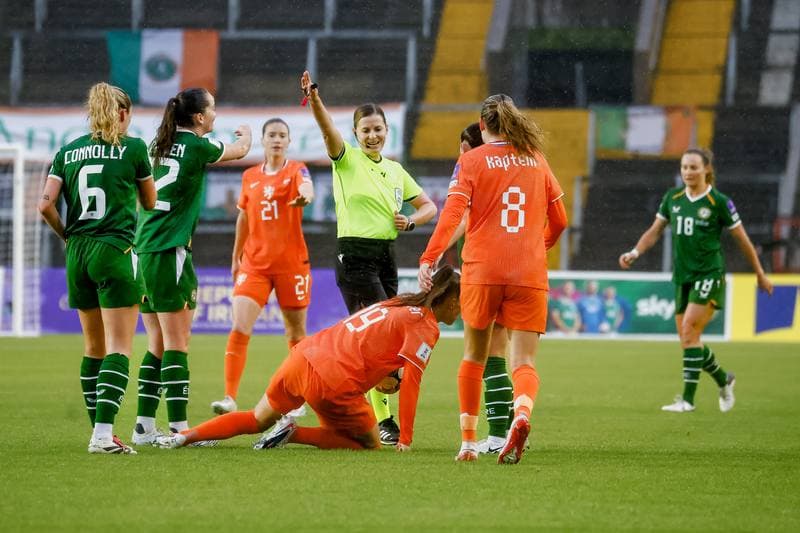 Football. Women's World Cup Qualifiers. Ireland - Netherlands. 05.06.2026