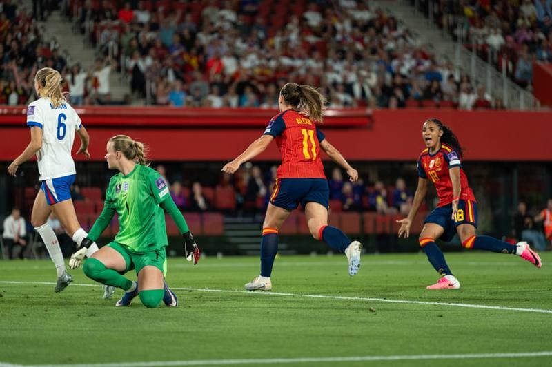 Football. Women's World Cup Qualifiers. Spain - England. 05.06.2026