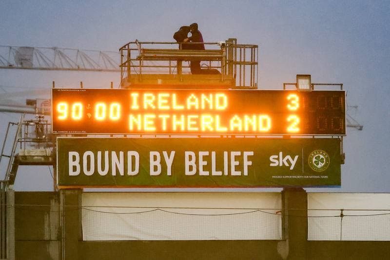 Football. Women's World Cup Qualifiers. Ireland - Netherlands. 05.06.2026