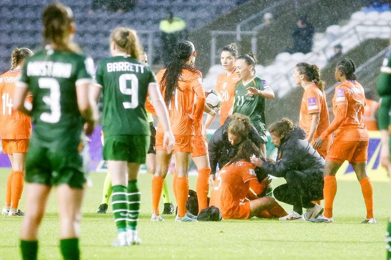 Football. Women's World Cup Qualifiers. Ireland - Netherlands. 05.06.2026