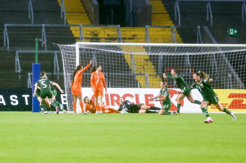 Football. Women's World Cup Qualifiers. Ireland - Netherlands. 05.06.2026