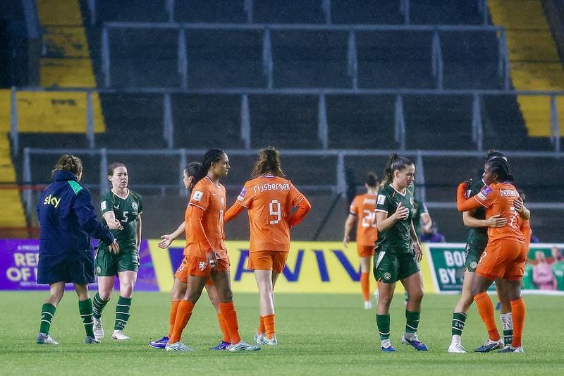 Football. Women's World Cup Qualifiers. Ireland - Netherlands. 05.06.2026
