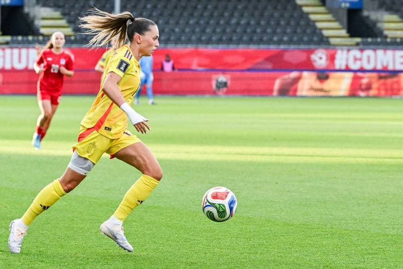 Football. Women's World Cup Qualifiers. Belgium - Luxembourg. 05.06.2026
