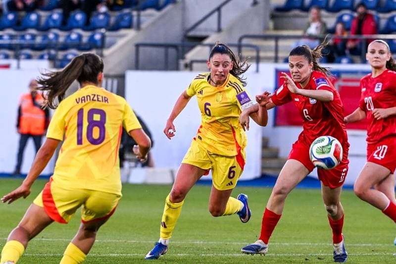 Football. Women's World Cup Qualifiers. Belgium - Luxembourg. 05.06.2026