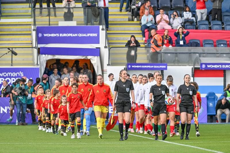 Football. Women's World Cup Qualifiers. Belgium - Luxembourg. 05.06.2026