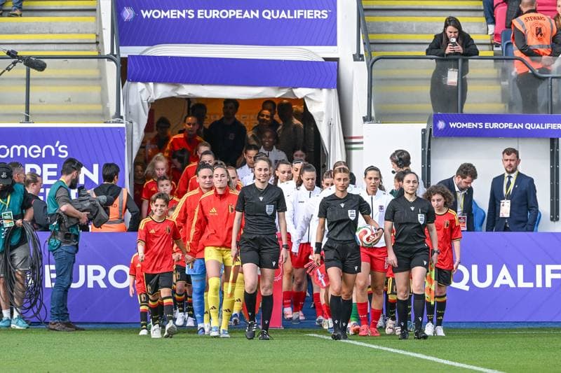 Football. Women's World Cup Qualifiers. Belgium - Luxembourg. 05.06.2026