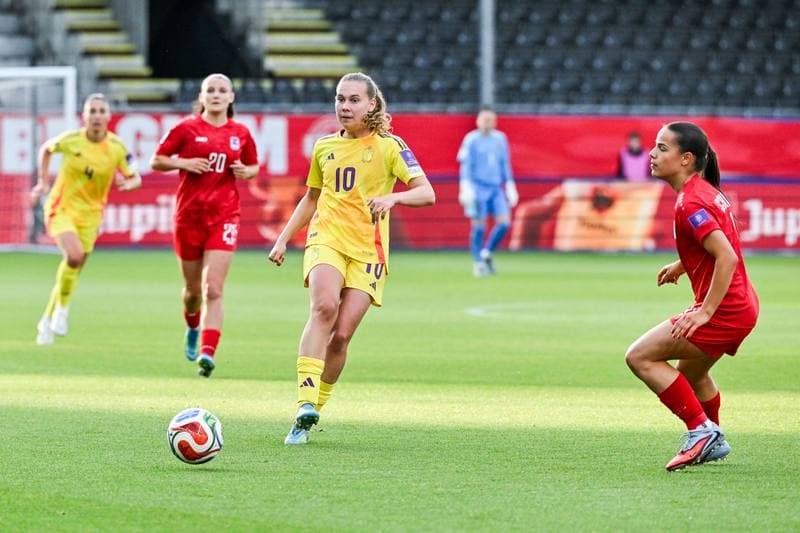 Football. Women's World Cup Qualifiers. Belgium - Luxembourg. 05.06.2026