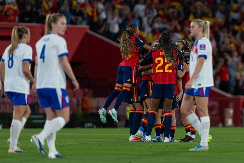 Football. Women's World Cup Qualifiers. Spain - England. 05.06.2026