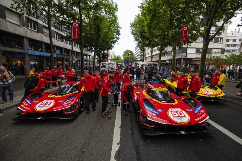 Motorsport. 24 Hours of Le Mans. 06.06.2026