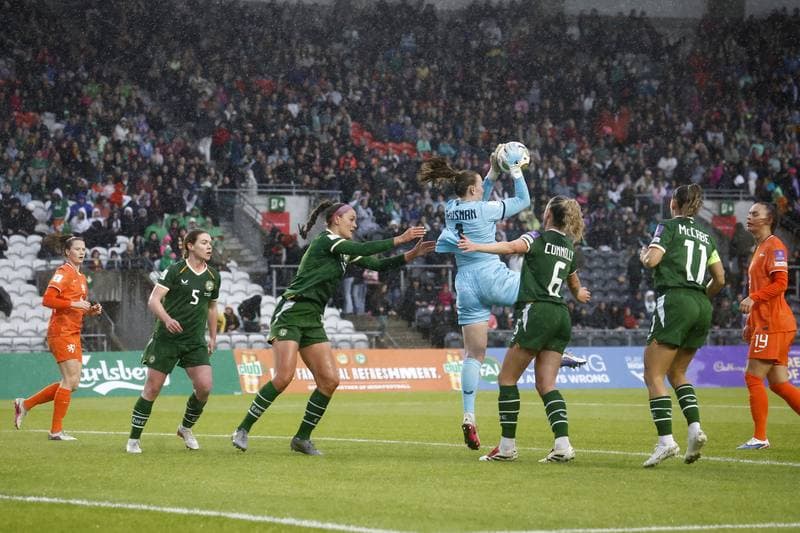 Football. Women's World Cup Qualifiers. Ireland - Netherlands. 05.06.2026