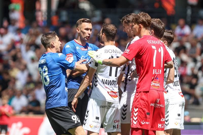 Football. Betclic II liga. Podbeskidzie Bielsko-Biala - Sandecja Nowy Sacz. 06.06.2026
