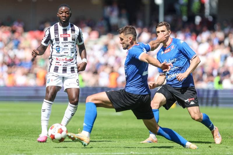 Football. Betclic II liga. Podbeskidzie Bielsko-Biala - Sandecja Nowy Sacz. 06.06.2026